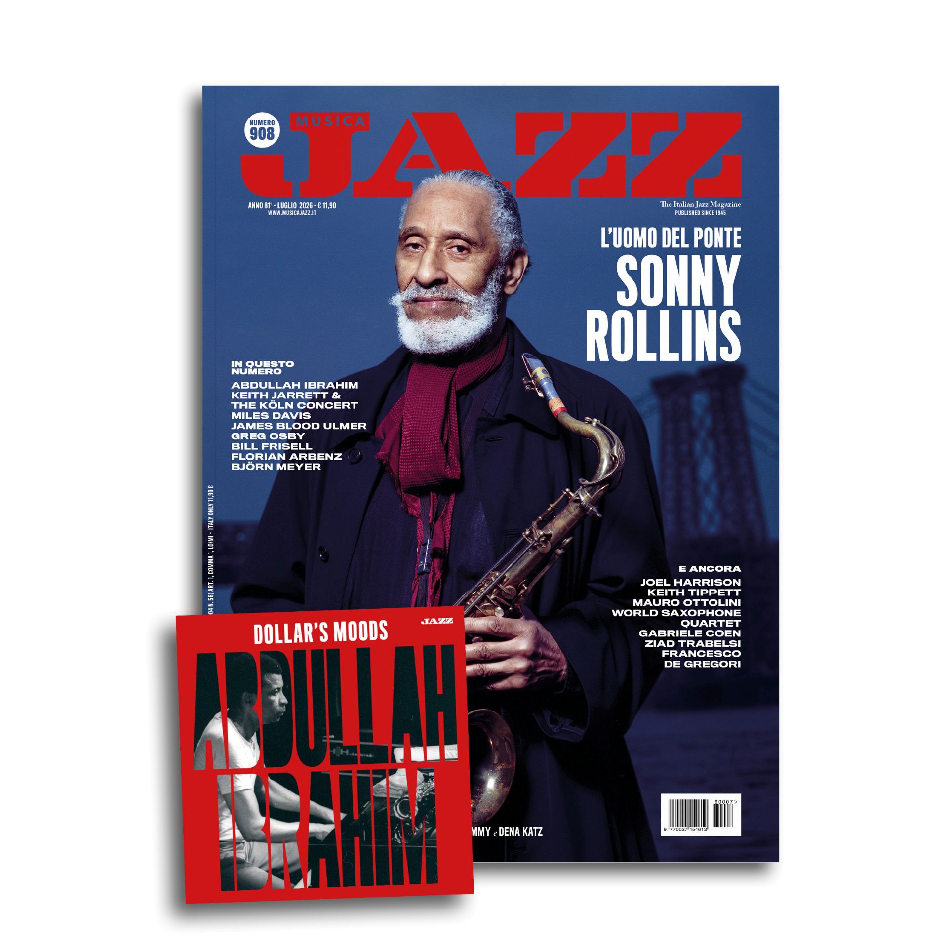 Musica Jazz luglio 2026 Sonny Rollins Abdullah Ibrahim