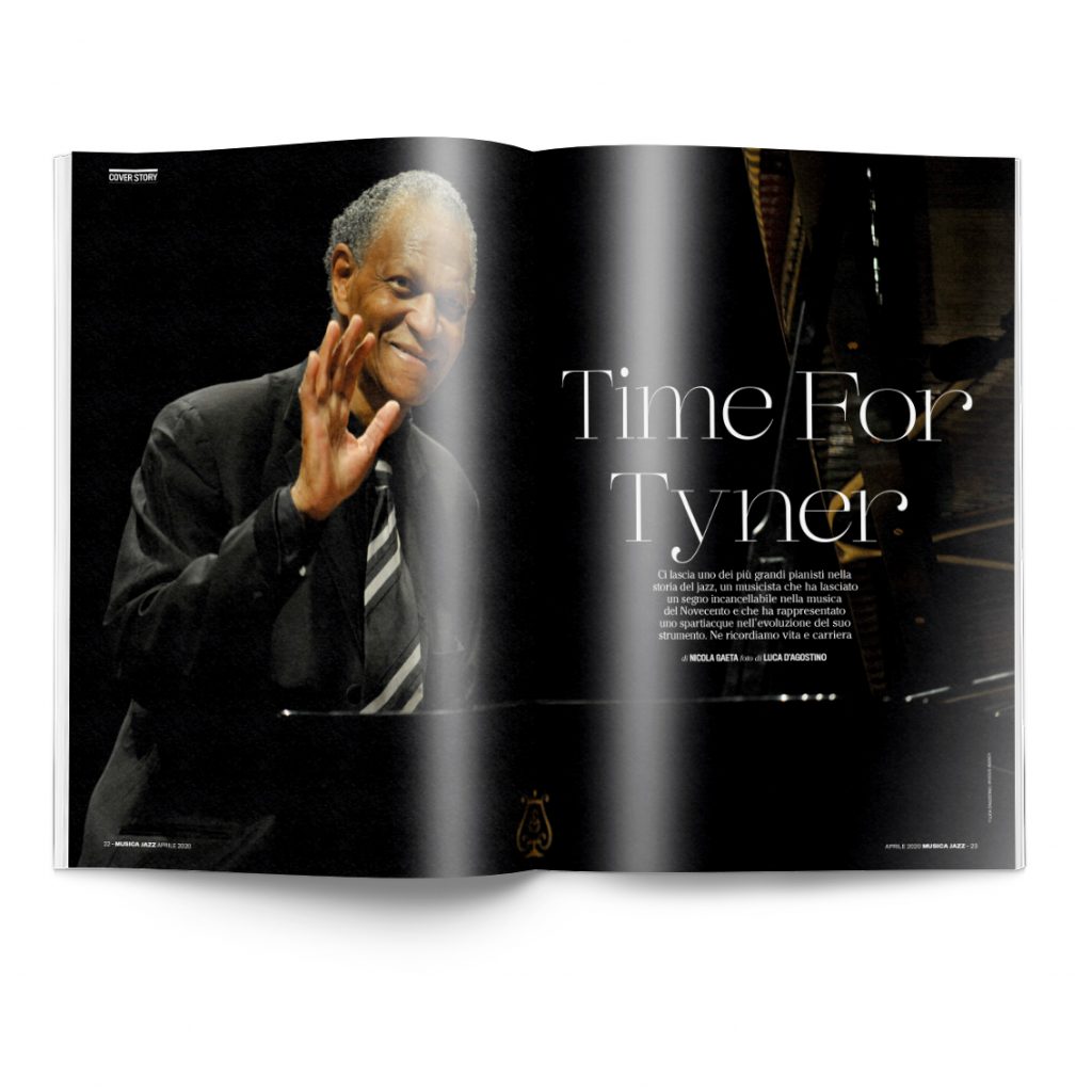 Musica Jazz aprile 2020 pagina doppia McCoy Tyner