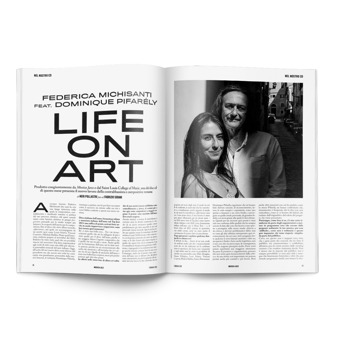 Federica Michisanti Dominique Pifarely