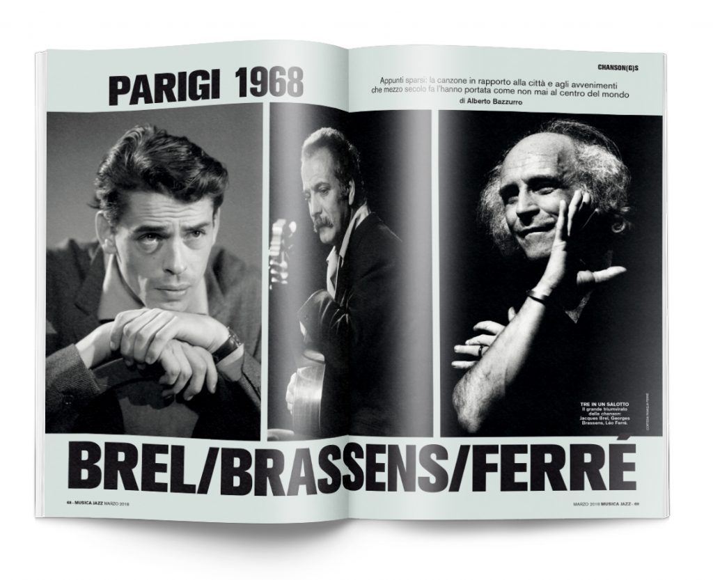 Brel, Brassens, Ferré