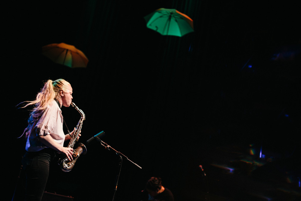 Mette Rasmussen und Tashi Dorji (foto di Matthias Heschl) - 40. International Jazzfestival Saalfelden