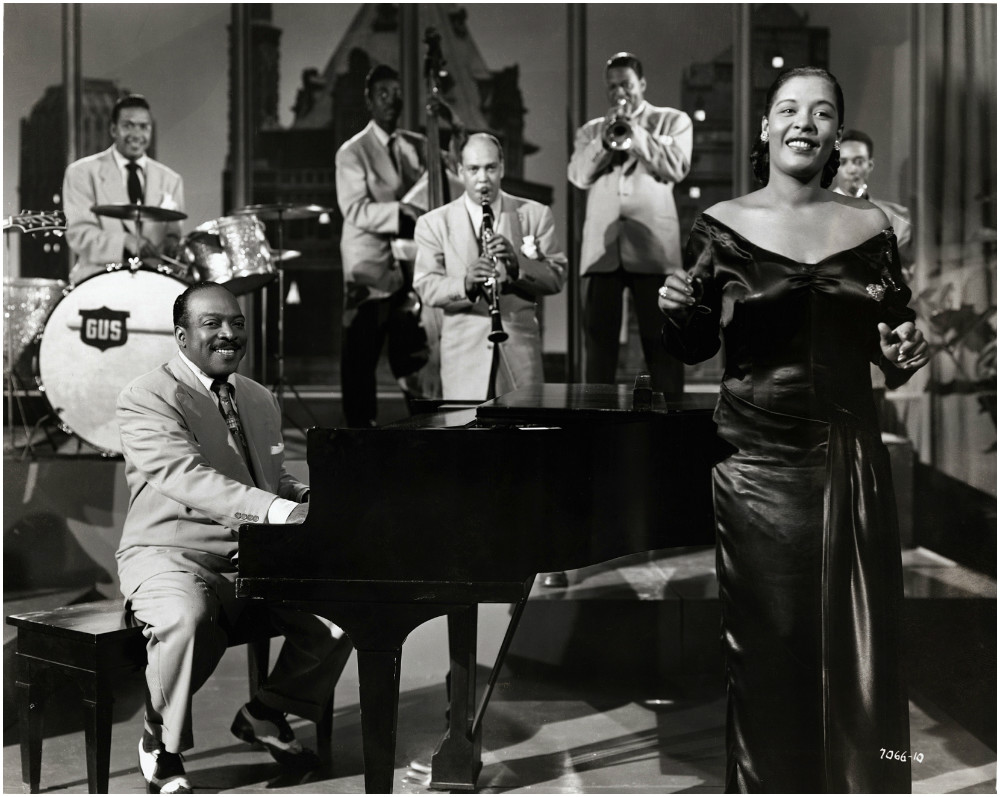 count basie and singer billie holiday