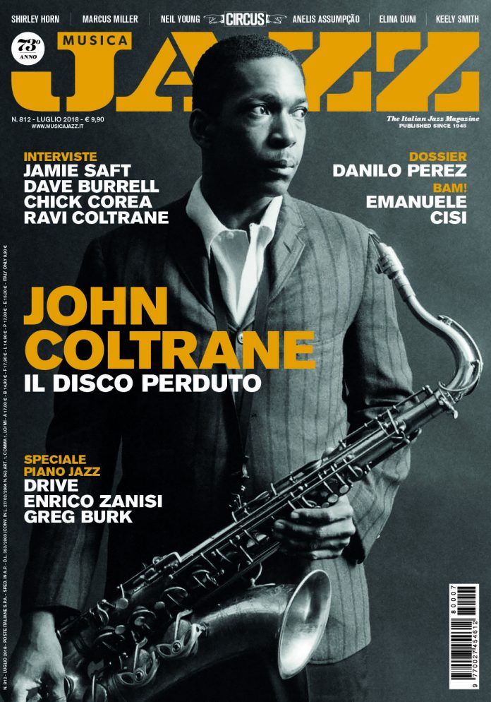 John Coltrane Cover luglio 2018
