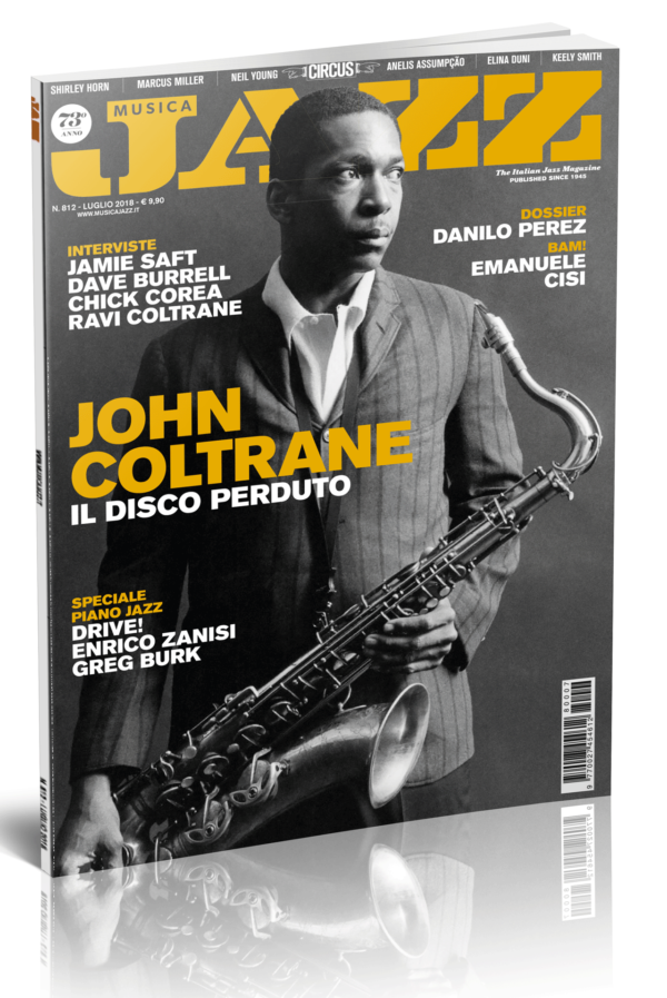 In edicola Musica Jazz di luglio 2018 - Cover John Coltrane