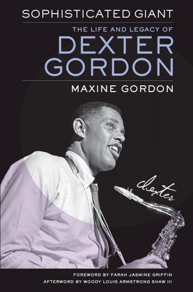 La copertina dell'edizione originale della biografia redatta da Maxine Gordon, moglie di Dexter