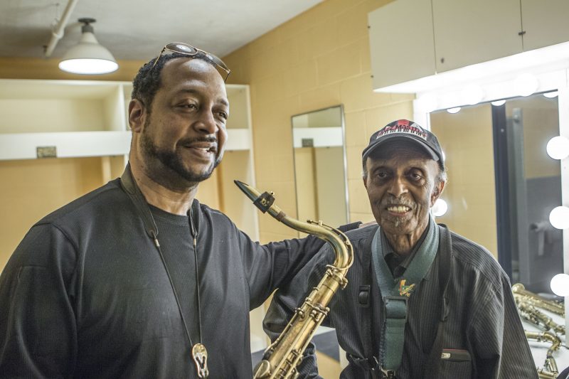 Eric Wyatt con Jimmy Heath