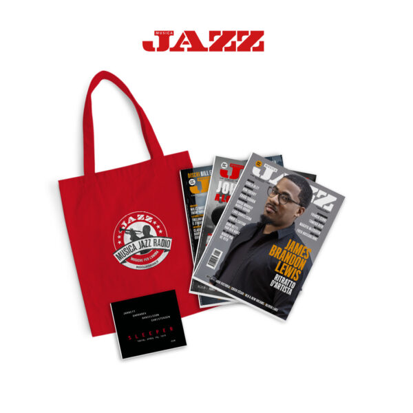 Abbonamento 12 Mesi digitale + cartaceo (14 CD + 12 magazine) + CD Doppio Keith Jarrett: «Sleeper» + 1 Borsa di tela