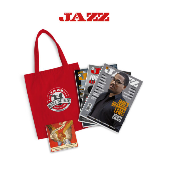 Abbonamento 12 Mesi digitale + cartaceo (14 CD + 12 magazine) + CD singolo Carla Bley: «Carla's Christmas Carol» + 1 Borsa di tela