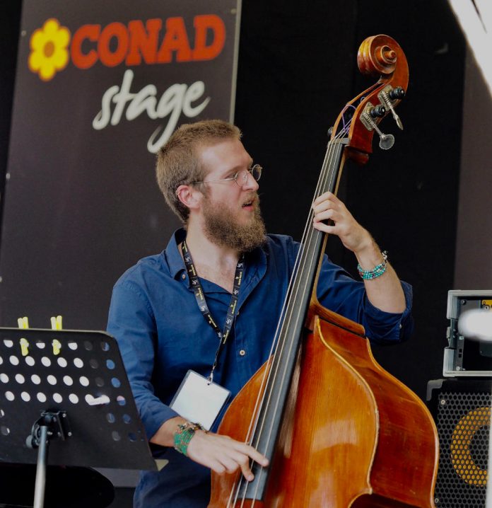 Esibizione sul Conad Stage di Anego, finalista edizione 2018. Conad Jazz Contest