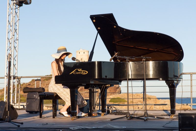 Aziza Mustafa Zadeh a Nora Jazz Festival 2017 - foto Eugenio Schirru