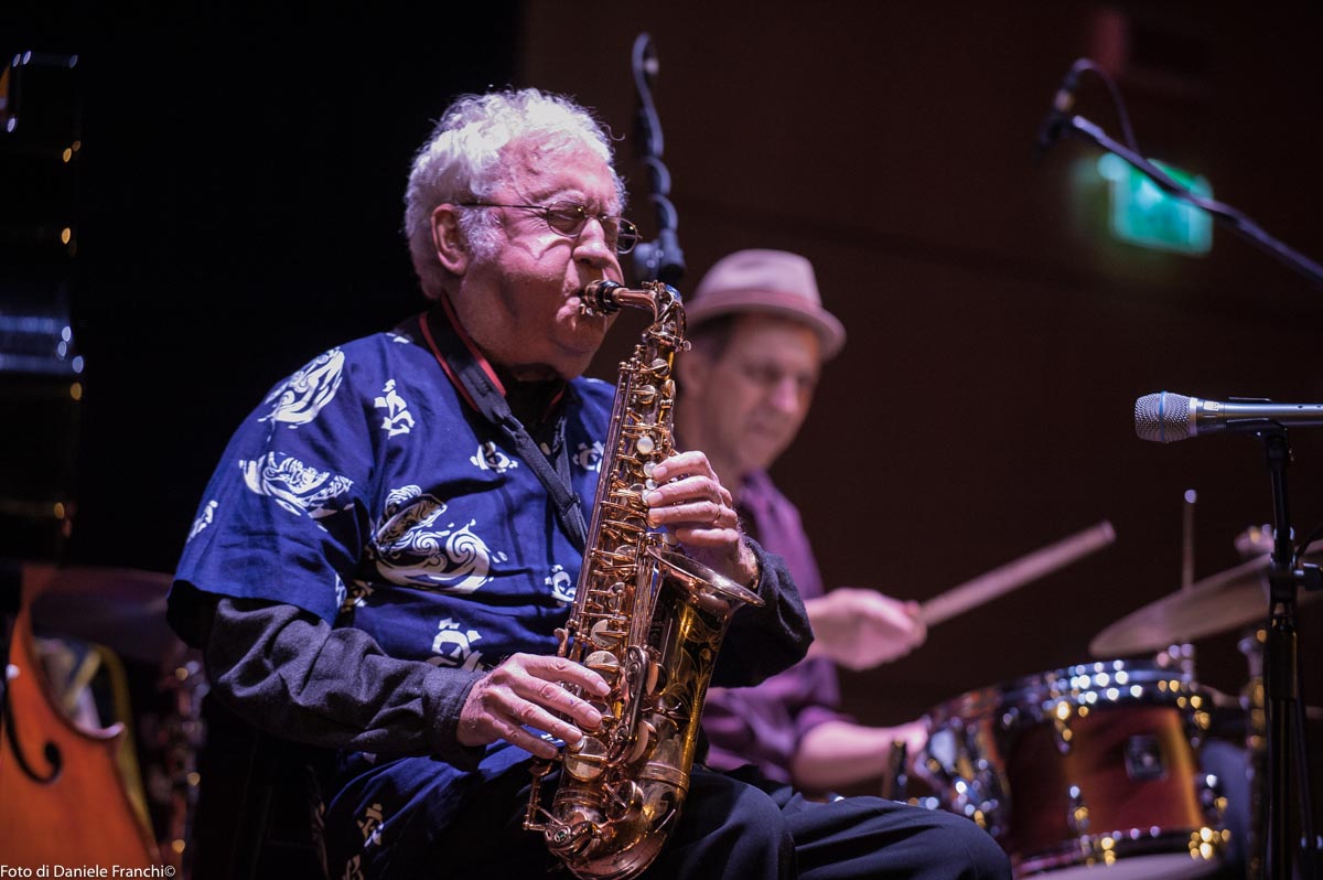 Bologna Jazz Festival 2017 Lee Konitz Quartet Unipol Auditorium Foto di Daniele Franchi