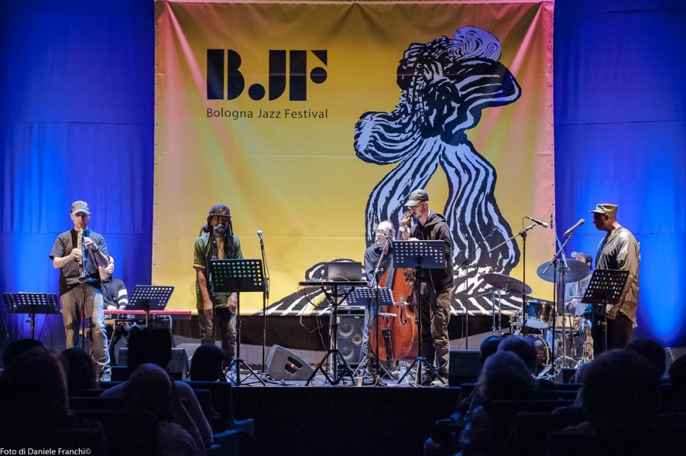 Bologna Jazz Festival 2017, Steve Lehman & Sélébéyone - foto di Daniele Franchi