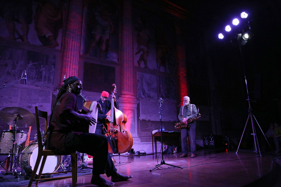 Brotzman-Drake-Parker_9121_Rossetti-PHOCUS Drake - Parker - Brötzmann, Padova per Centrodarte18 - foto Luciano Rossetti/PHOCUS