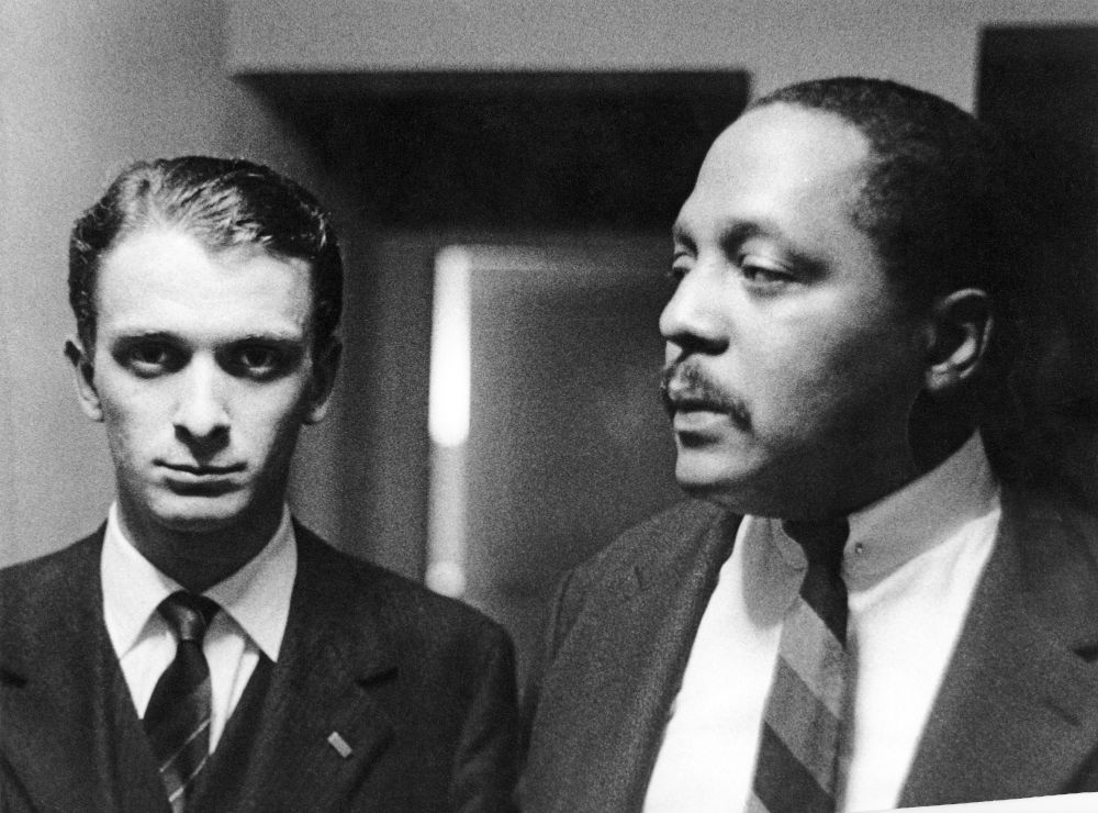 Bud Powell e impresario italiano Cicci Foresti (foto di Francesco Maino)