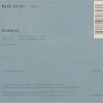 CD di Jarrett Keith «Radiance»retro