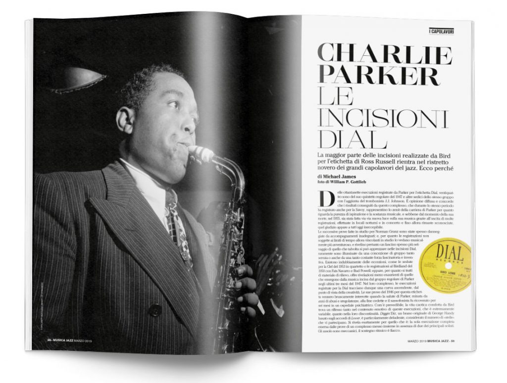 Charlie Parker - Musica Jazz marzo 2019