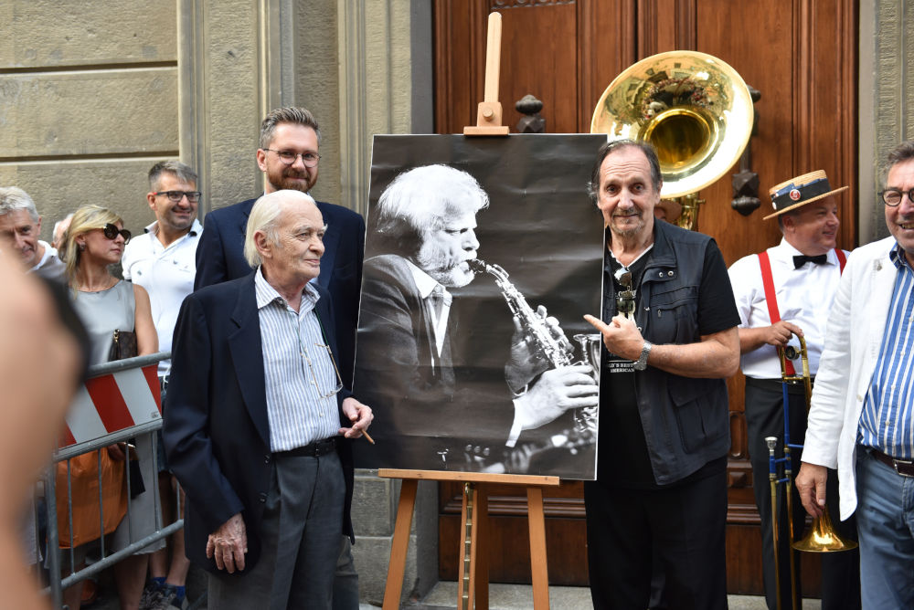 Cicci Foresti e Andrea Mingardi (foto di Euriolo Puglisi)