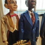 Marionetta di Ballerino di tip tap con Louis Armstrong
