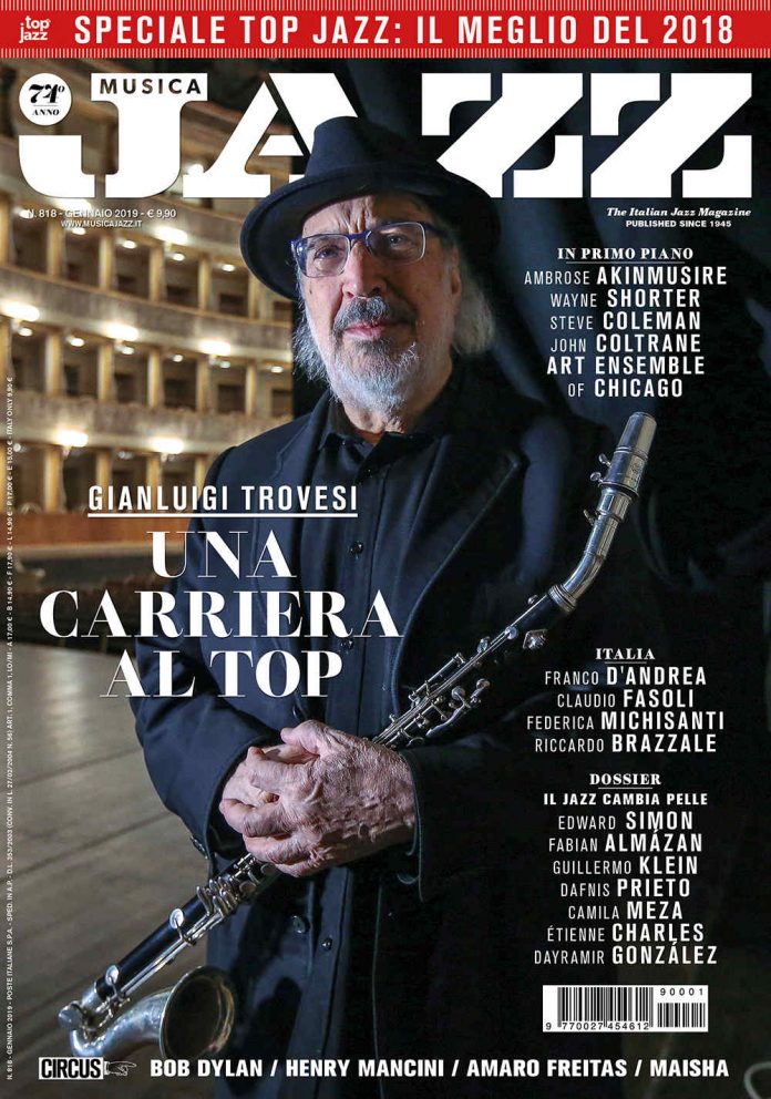In edicola Musica Jazz di gennaio 2019