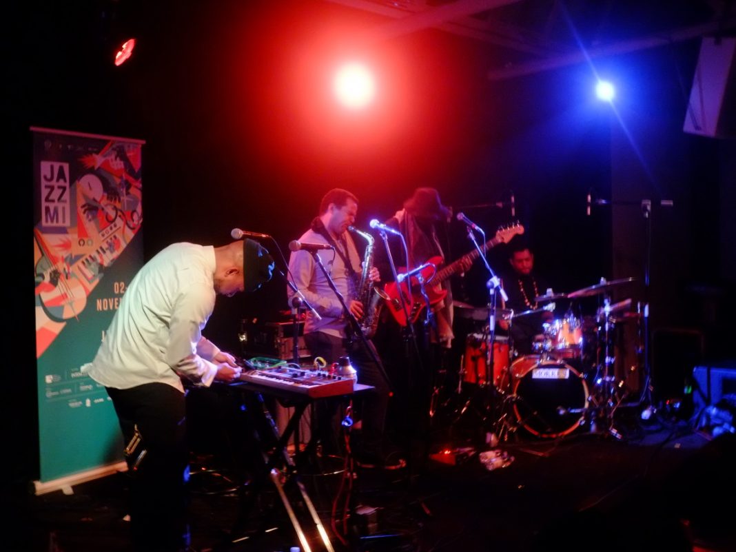 DSCF8966 lr Makaya McCraven Quartet, JazzMi 2017 - foto Francesco Spezia