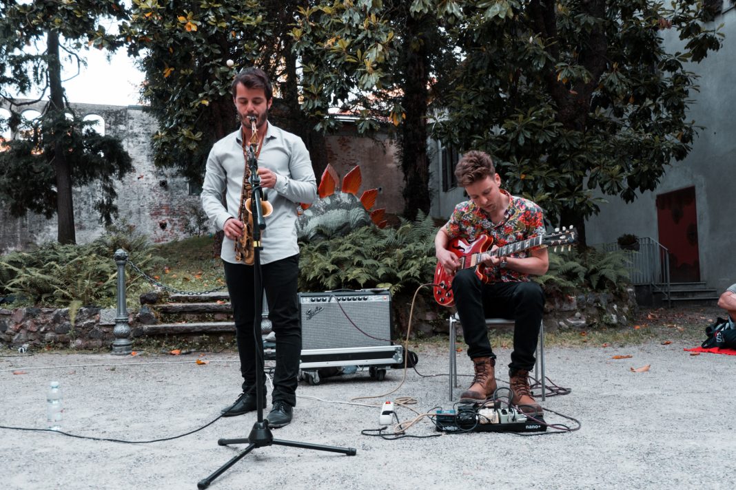 Duo foto Novara Jazz Reiner Baas & Ben Van Gelder Duo
