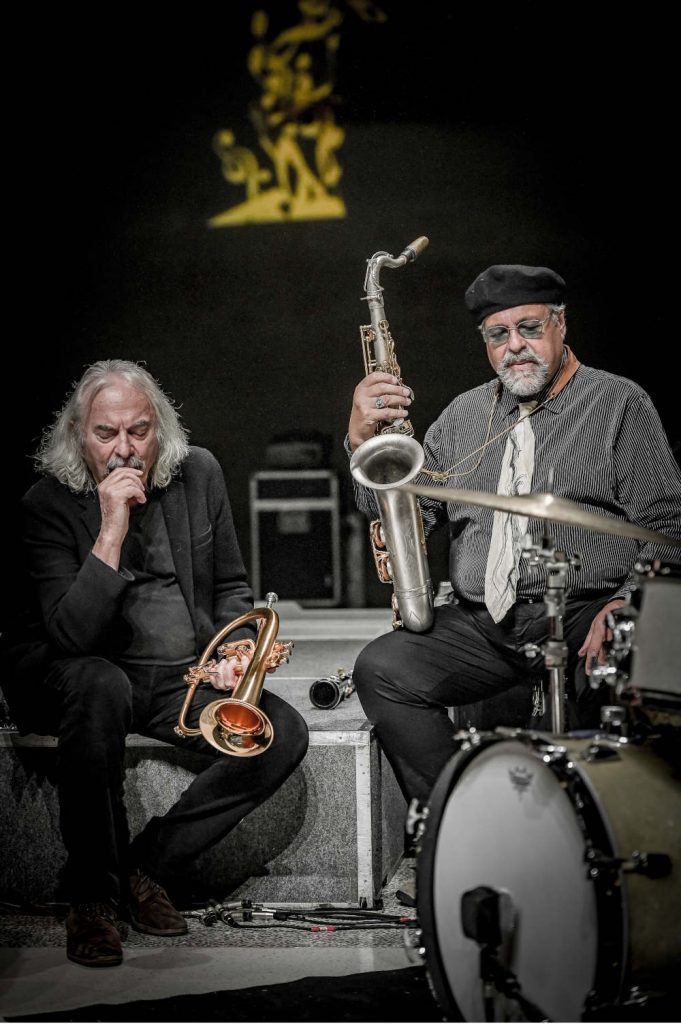 Enrico Rava e Joe Lovano (foto di Roberto Cifarelli / ECM Records) - Bergamo Jazz Festival 2020