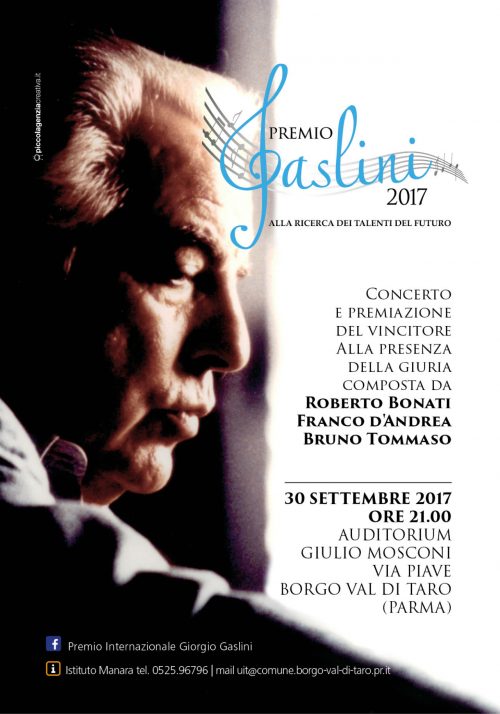 Premio Internazionale Gaslini 2017