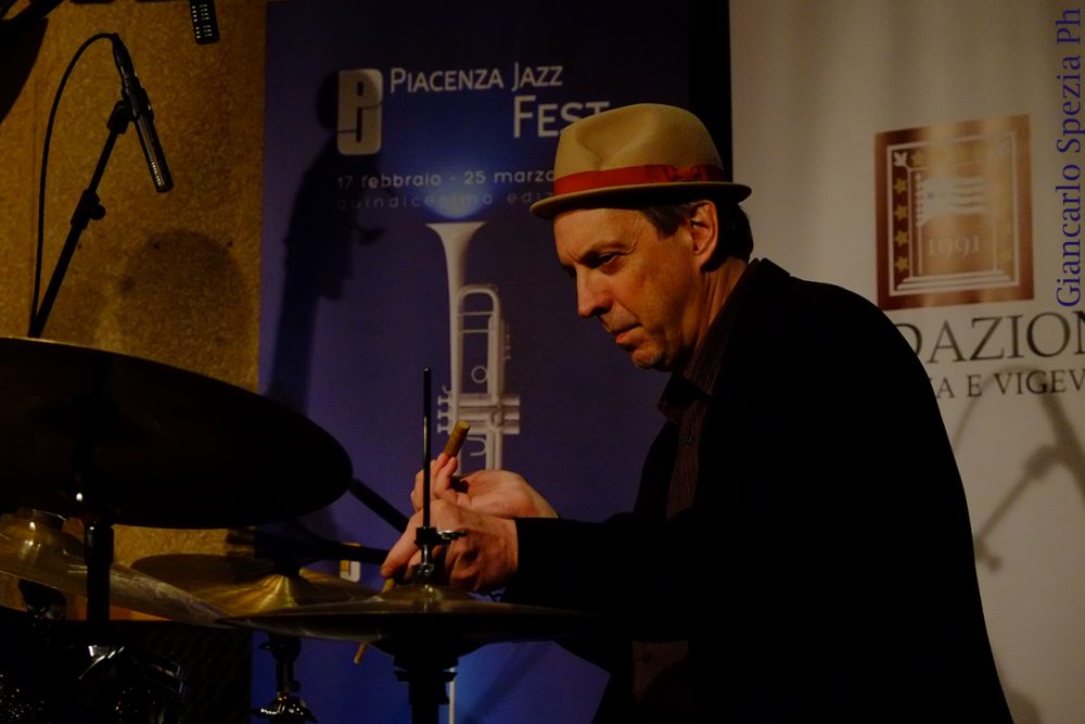 George Schuller - Piacenza Jazzfest - 20 marzo 2018 - foto Giancarlo Spezia