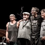 Giornale di Bordo – Antonello Salis – Gavino Murgia – Hamid Drake – Paolo Angeli (© Roberto Cifarelli)[m]