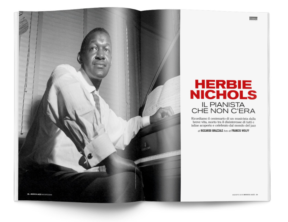 In edicola Musica Jazz di agosto 2019 - Herbie Nichols