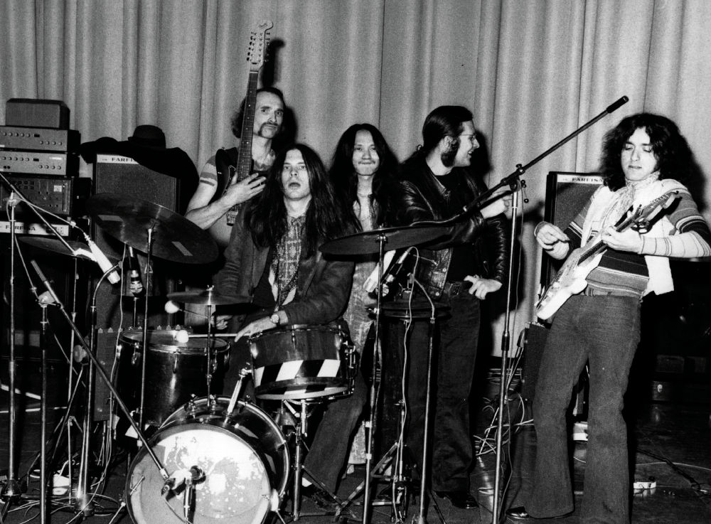 Can: Holger Czukay, Michael Karoli, Damo Suzuki, Irmidt Schmidt and Jaki Leibzeit (foto: Keystone)