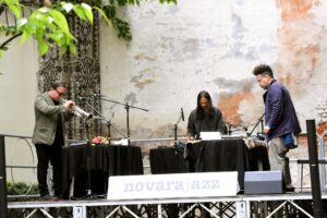 Rob Mazurek con il suo trio a Novara Jazz