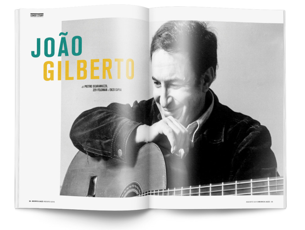 In edicola Musica Jazz di agosto 2019 - João Gilberto