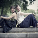 Kaja Draksler & Susana Santos Silva by Petra Cvelbar