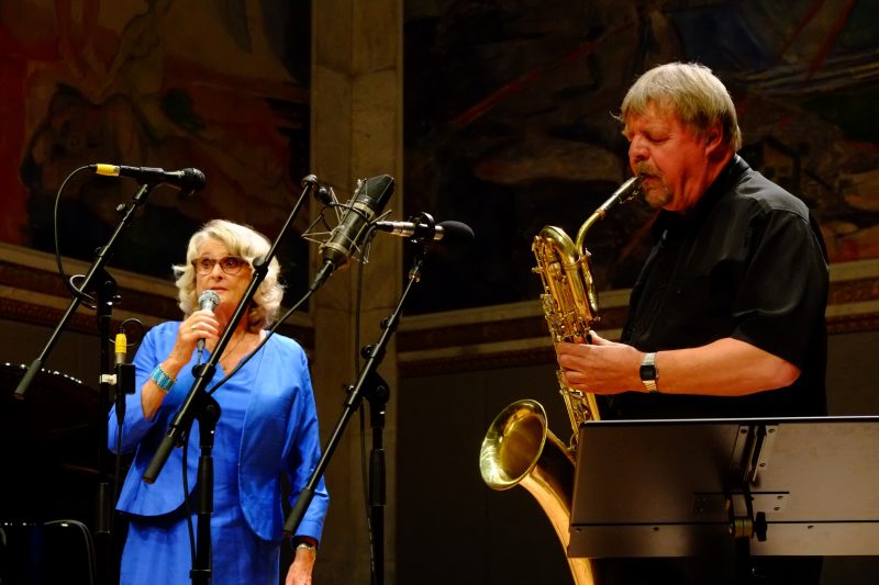 Karin Krog e John Surman, Oslo Jazz Festival 2017 - foto Francesco Spezia