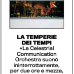 La temperie dei tempi