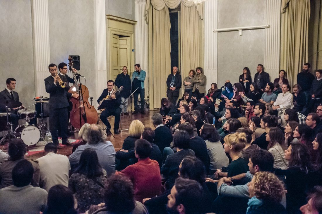 Uno dei concerti di JazzMi 2017, con il salone pieno di pubblico