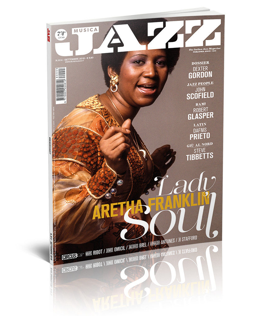 In edicola Musica Jazz di settembre 2018 - Aretha Franklin