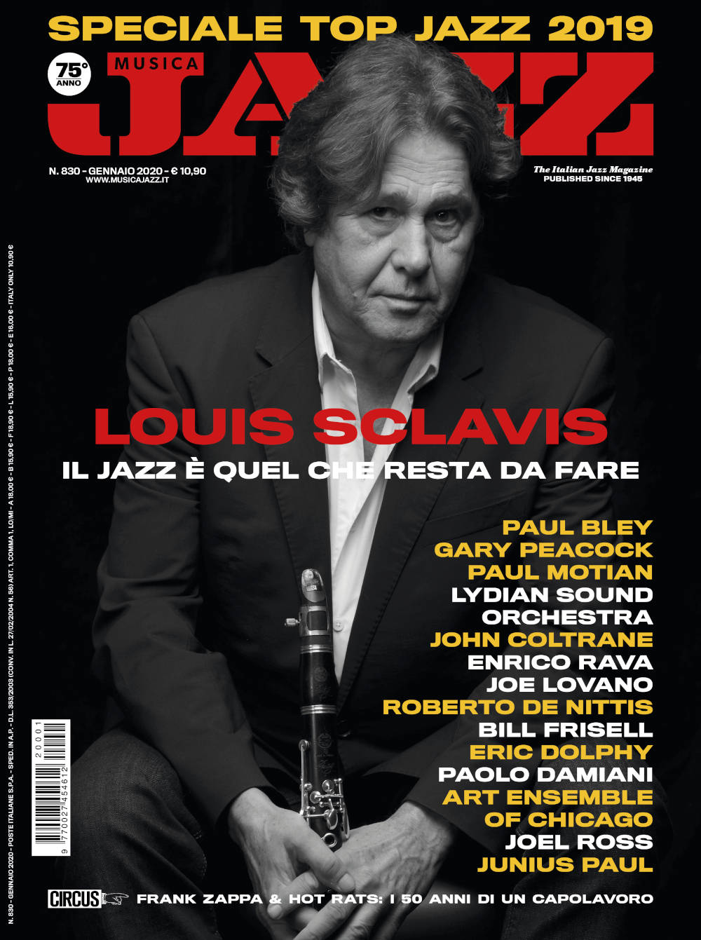 Letture musicali: Cosa stiamo leggendo in questo periodo? - Pagina 3 MJ012020-cover-Louis-Sclavis