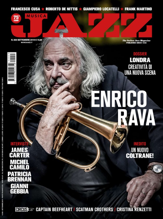 Enrico Rava - In edicola Musica Jazz di settembre 2019