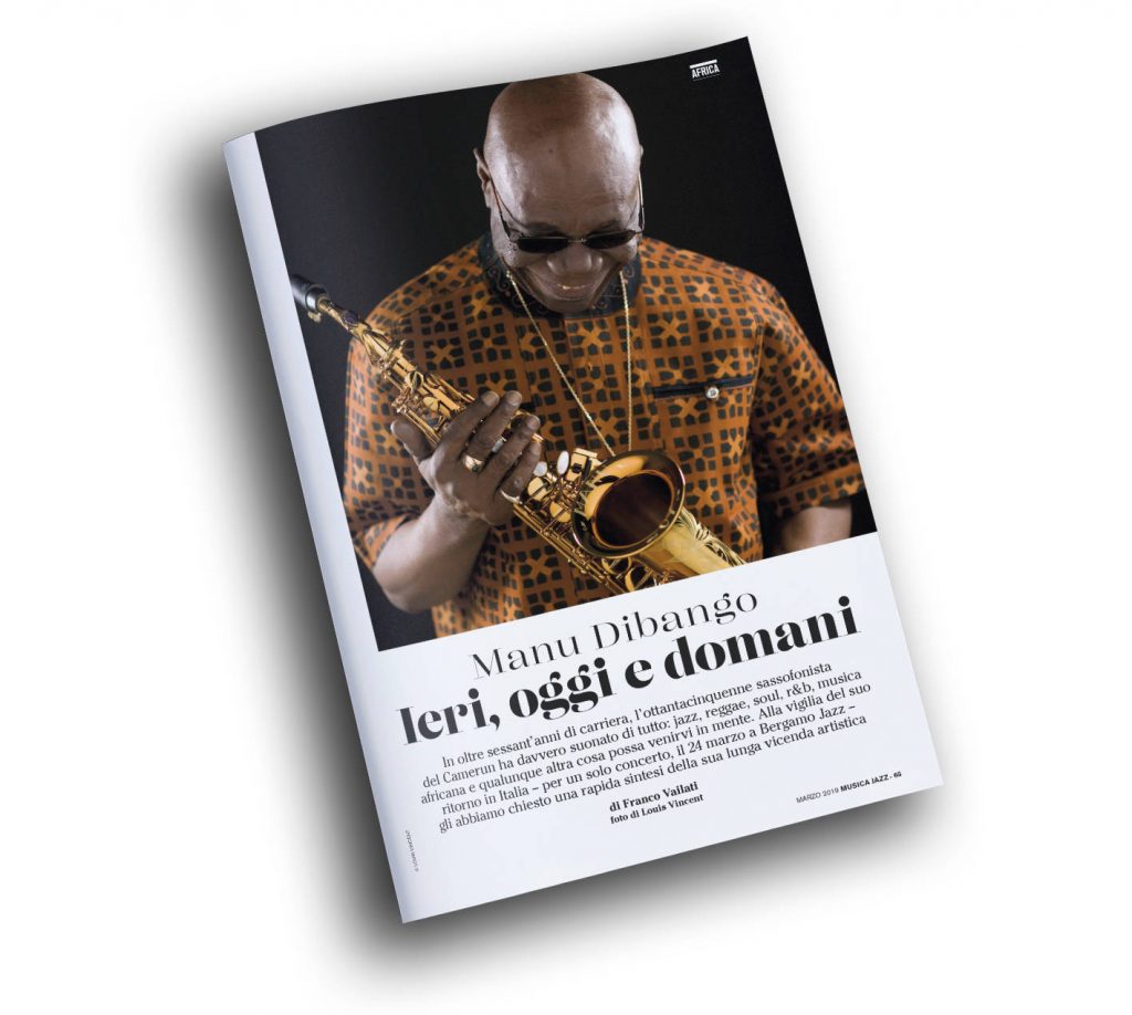 Manu Dibango - Musica Jazz marzo 2019