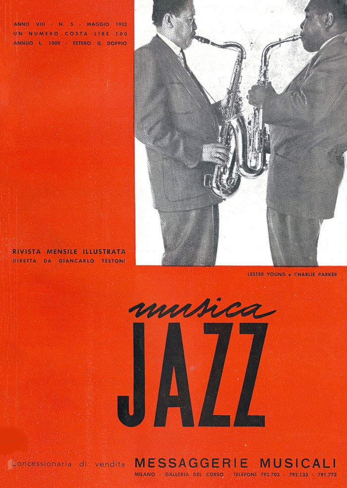 Musica Jazz del maggio 1952: Lester Young e Charlie Parker