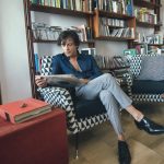 Nicola Conte nella sua casa