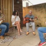 Nicolo’ Pantaleo, Gaia Gentile, Alegre Correa e Antonello Boesio