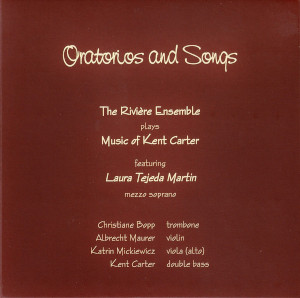 Oratorios And Songs - Kent Carter (Emanem)