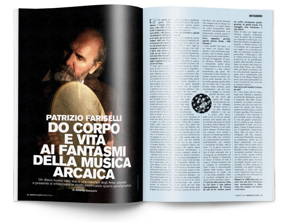 Patrizio Fariselli - Musica Jazz marzo 2019