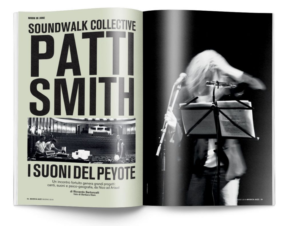 Patti Smith - In edicola Musica Jazz di giugno 2019