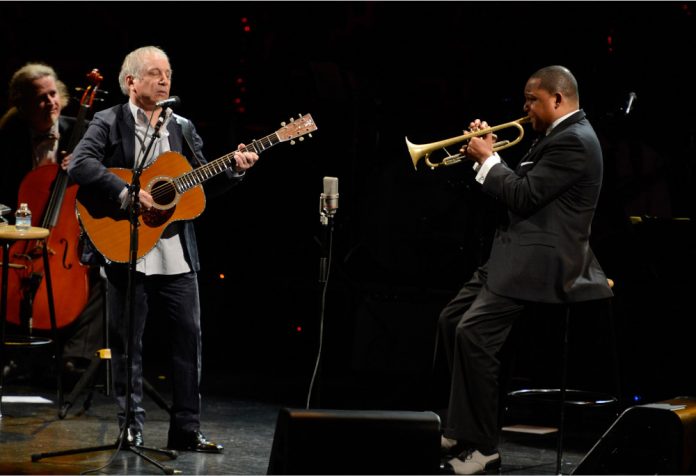 Paul Simon e Wynton Marsalis