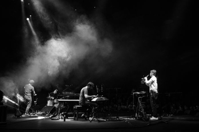 Portico Quartet live at In The Round, at the Roundhouse, 3 Feb 2