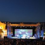 Time in Jazz – Berchidda – Piazza del Popolo durante un concerto (foto archivio Time in Jazz) (2m)